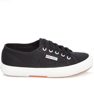 SUPERGA 2750 Cotu Black Canvas Sneakers (7)